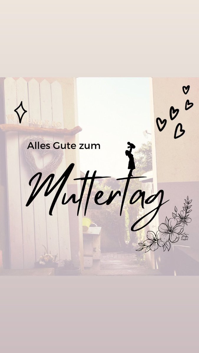 derWittenberg's tweet photo. Allen Müttern nur das Beste #Muttertag2022 #muttertag https://t.co/R79qWKRFCj