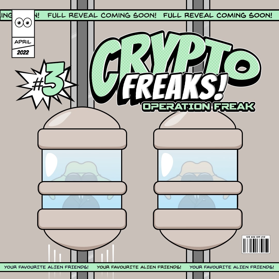 cryptofreakclub's tweet photo. Issue #3 of the Crypto Freaks short comic series, will be posted this week!๐พ๐ฅ (Full Crypto Freak #NFT coming soon)
What do you think of the comics so far? Want to see more?
#CryptoFreak #StayFreaky #FreakVibesOnly #NFT #NFTCommunity #Opensea #NFTArt https://t.co/SkhJiUKAjd