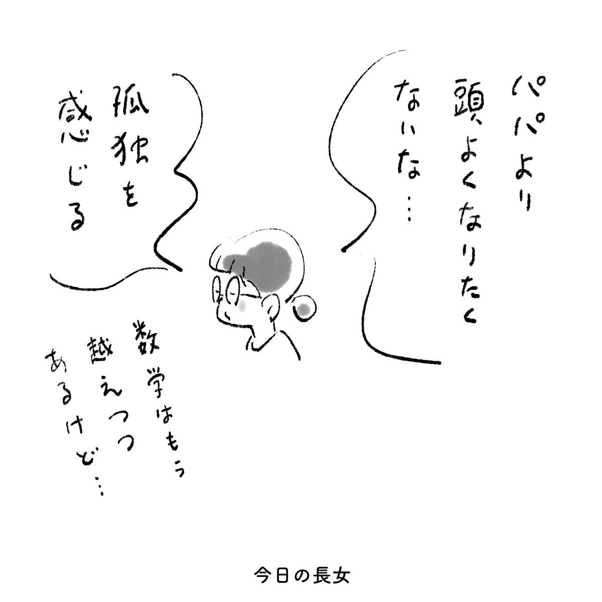 今日の長女 