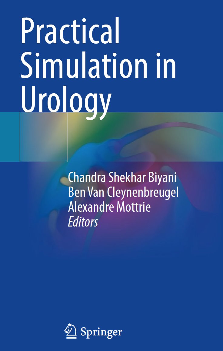 1/3📢2 years of hard work and finally our book on #Simulation in #Urology has been published. It was a real honour and privilege working with @alexmottrie and Ben Van Cleynenbreugel. A massive learning experience. Made new friends. Fantastic support from the @springerpub team.