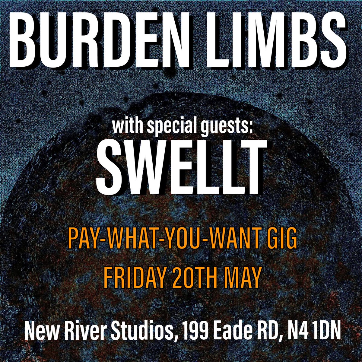 BurdenLimbs's tweet photo. Gig: 20th May https://t.co/wnzwZVDJf7