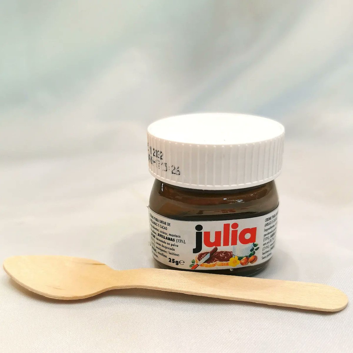 panaderiamsa's tweet photo. Novedad!! Mini tarritos de nutella personalizados para eventos. Pregúntanos sin compromiso. Ideal como detalle para comuniones, bautizos, cumpleaños, bodas...
Visita nuestra tienda on line 👉 https://t.co/wdwvLc63aM
#mininutella #comuniones2022 #cumpleaños  #detallesbonitos #boda https://t.co/CKrolVDqUM