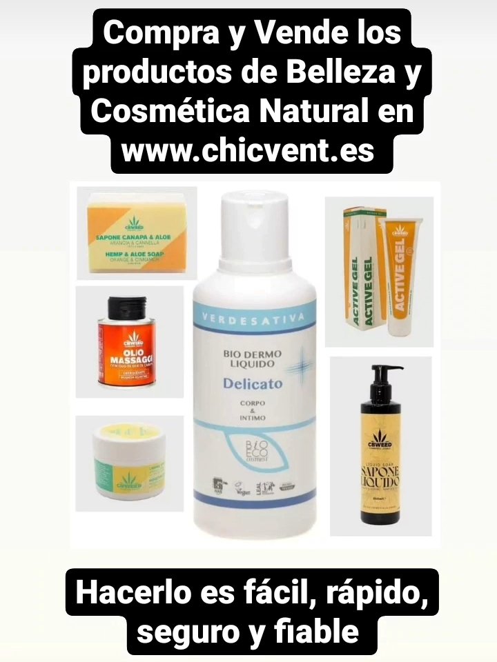 noticiastupais's tweet photo. Compra y Vende las COSAS de Belleza y Cosmética Natural en https://t.co/52yf4N3N92. Hacerlo es fácil, rápido, seguro y fiable hacerlo. Te lo explicamos en info@chicvent.es #chicvent #belleza #cremas #cosmeticanatural #gelcorporal
#consumoresponsable https://t.co/8mzaQSEy1K