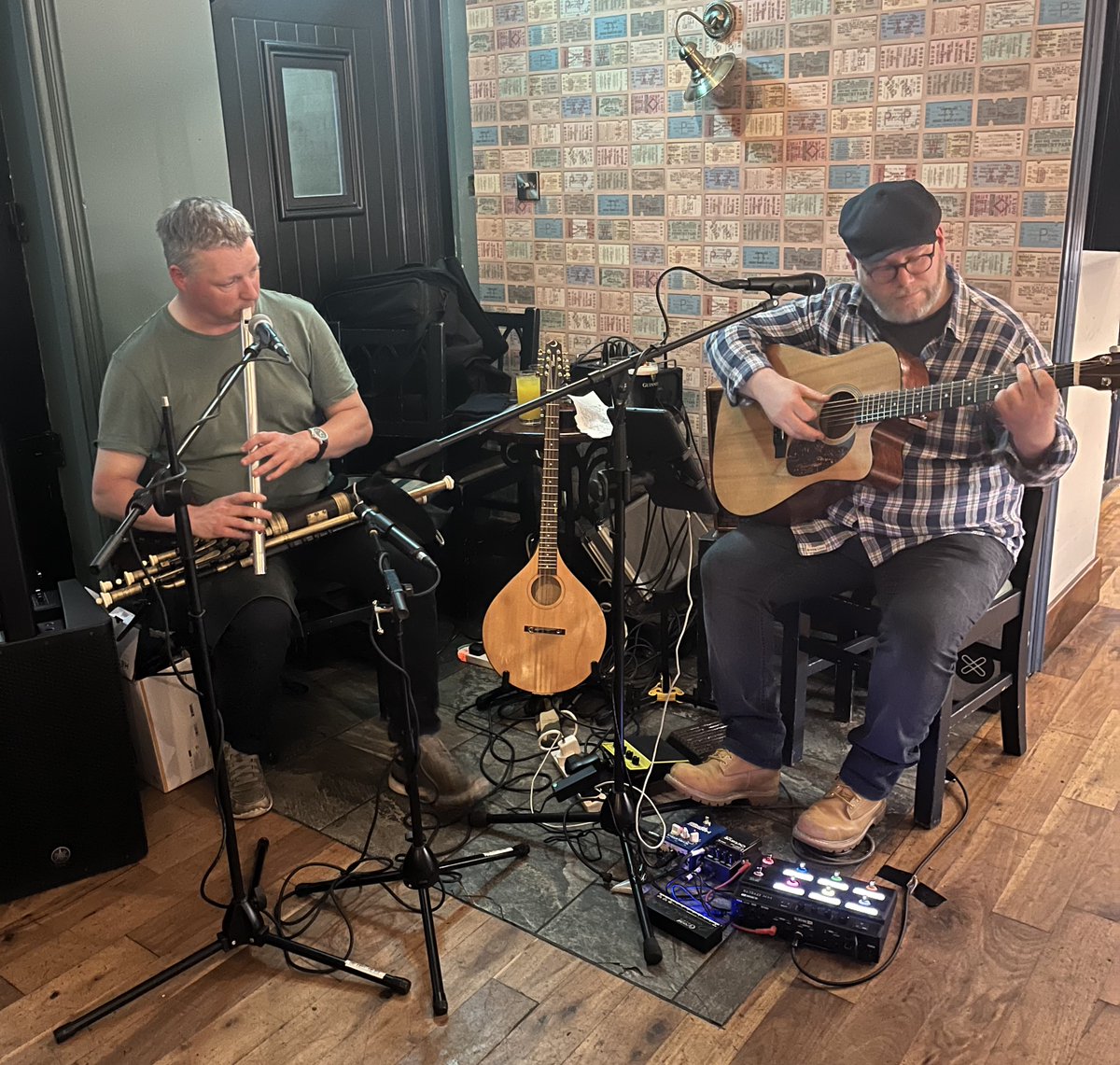 Thank you to <a href="/tailorshouse50/">The Tailor's House</a> for last night's gig with Mark and Paul