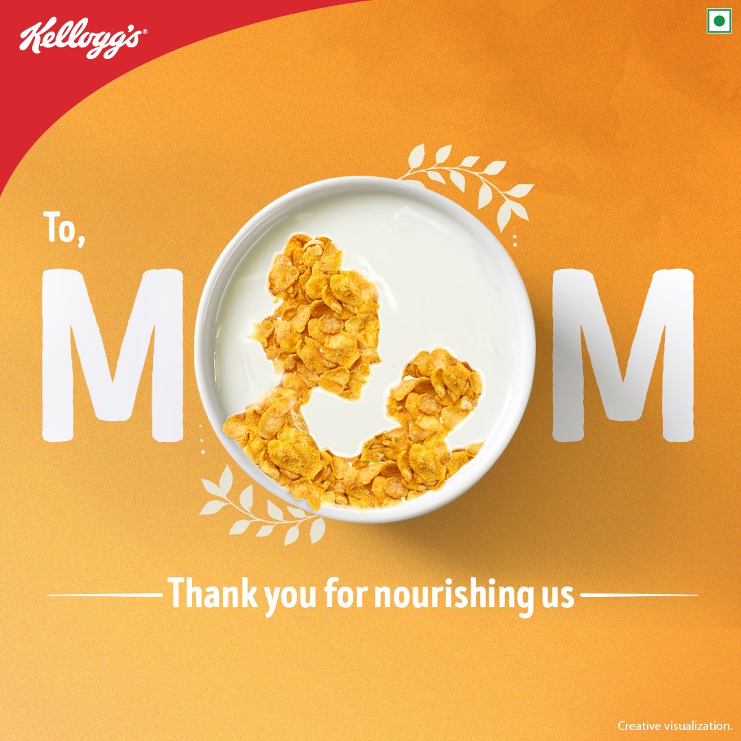 To those who add deliciously nourishing flavours and meaning to our lives! 

Happy Mother’s Day to our Super Moms! 

#Kelloggs #Mothersday #Kelloggsmom #KelloggsAmazingKreations #Nourishing #Easy #Tasty #KellogsBreakfast #KelloggsIndia #mothering #motherhood