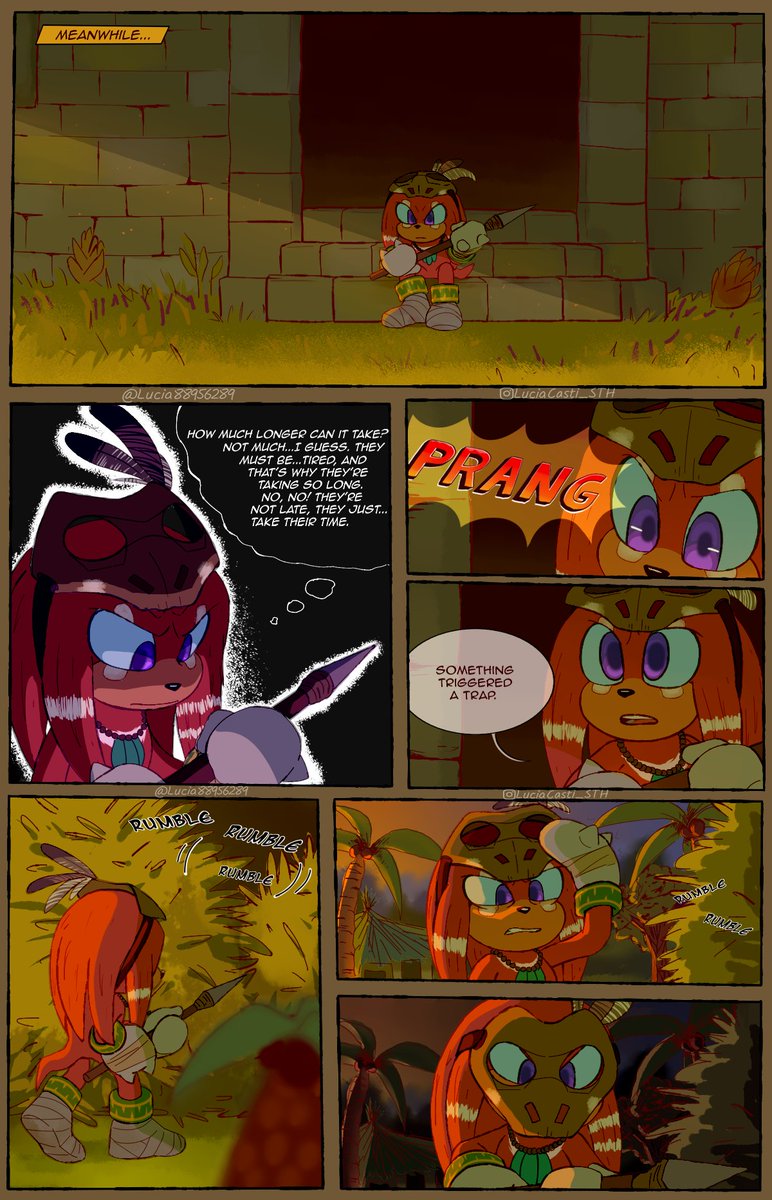 LuciaCas_tillo's tweet photo. "AU Turn Of Events" [Part 1/ +7 ] 🔵🔴(The script is all finished, but I don't know how many pages it will be, but it will surely be more than 7 Tweets 😱)
Ps: inspired by the drawings of @Elizabe49090303 
#SonicMovie2 #SonicTheHedeghog #KnucklesTheEchidna https://t.co/RltXzbtJm6