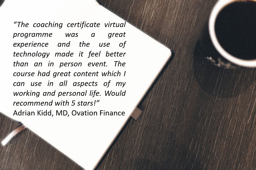 QMTraining's tweet photo. Gain a certificate in coaching and mentoring. 
It's a 5-Star experience.
Our next virtual 2-day programme starts off on June 7-8th and you can complete it in as little as 6 weeks.
https://t.co/KaBDpSipjb https://t.co/CfJx9ONayr