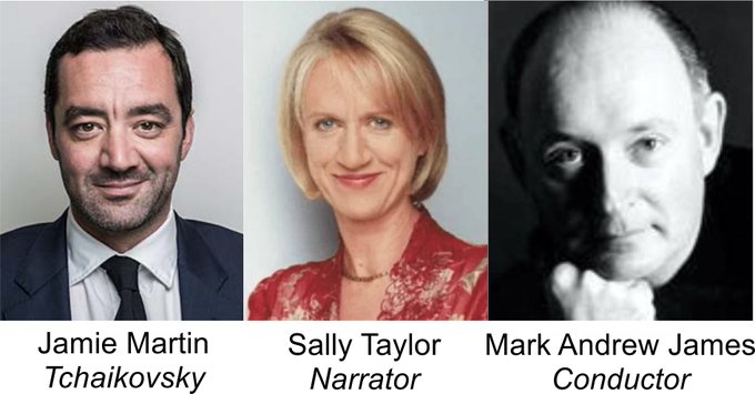 Jamie Martin as Tchaikovsky tells Sally Taylor his life story and we hear his most glorious music  
<a href="/brightdome/">Brighton Dome</a> 
 Sun July 10, 3pm. Charity gala in aid of Macmillan nurses. Tickets brightondome.org/event/29292/a_…