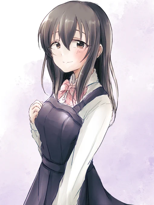 【お題箱】制服姿の藤原肇ちゃん。 