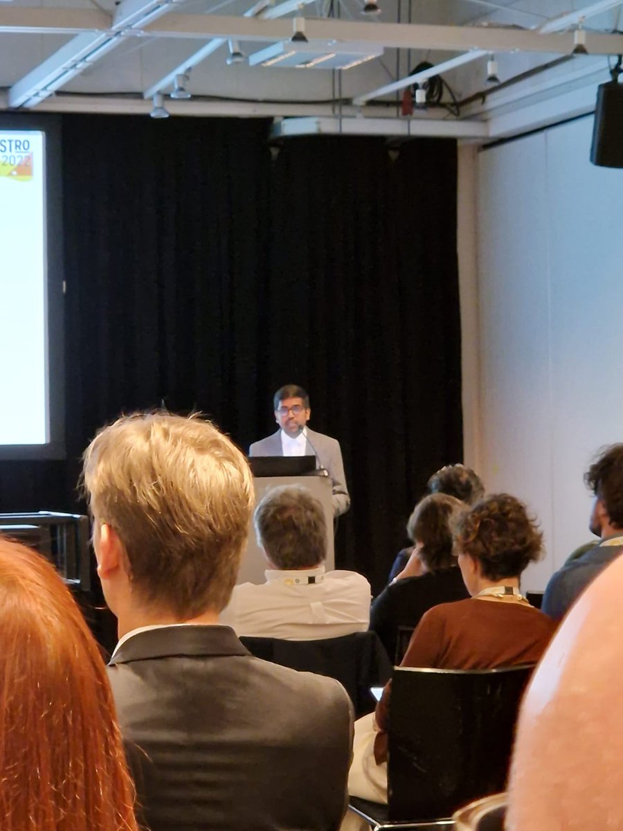 achoud72's tweet photo. @Thiraviyam_E presents patterns of practice and outcomes from a multi-institutional study
➡️There's lots of variation
➡️RT seems to impact on survival
➡️Gleason GG5 is bad
#ESTRO2022 @ESTRO_RT #MCRRadNet @MCRCnews @UoM_DCS @addenbrookes @RT_physics @hilseth_mistrov https://t.co/useA6WJzwg