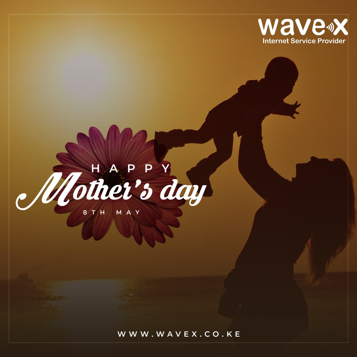 WavexISP's tweet photo. Happy Mother's Day🌸
#HappyMothersDay2022 #HappyMothersDay 
#FTTHInternet
#FTTH
#connectivity https://t.co/Ei6p1Ls2fF