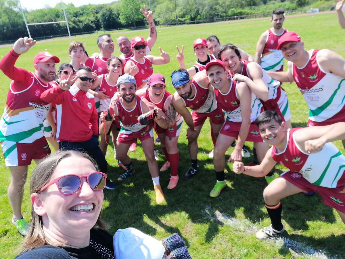 Alligatorstouch's tweet photo. La próxima temporada, @Alligatorstouch disputará la Liga Nacional de Touch, máxima categoría de este deporte, tras lograr el ascenso en Irún. Orgullo de equipo!! Premio merecido por tanto sacrificio y trabajo!! https://t.co/nvDIF4u4tf