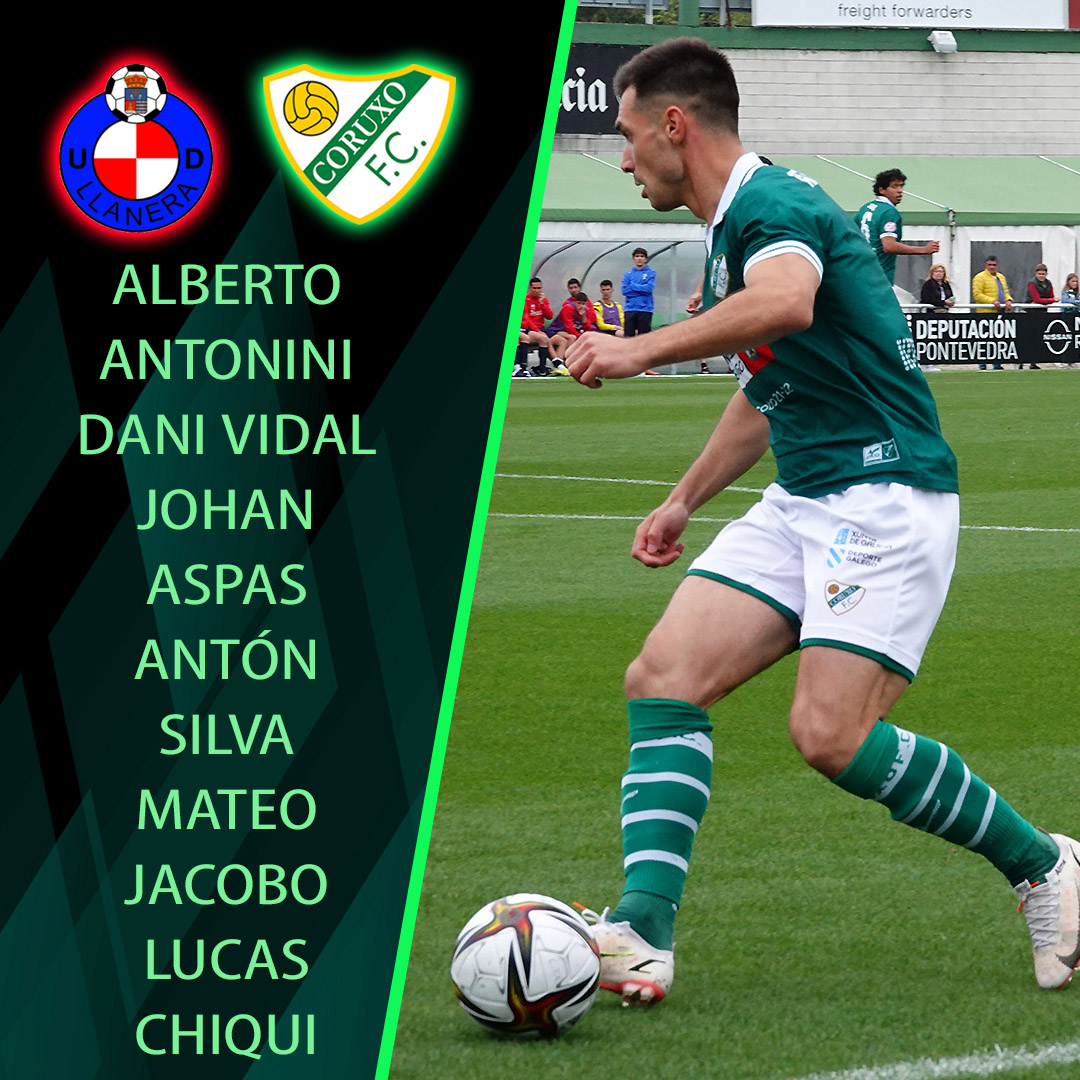 CoruxoFCoficial's tweet photo. Once inicial do @CoruxoFCoficial perante ao @UDLlanera ... Hoxe as 12:00 h. https://t.co/2FEyJW6un8