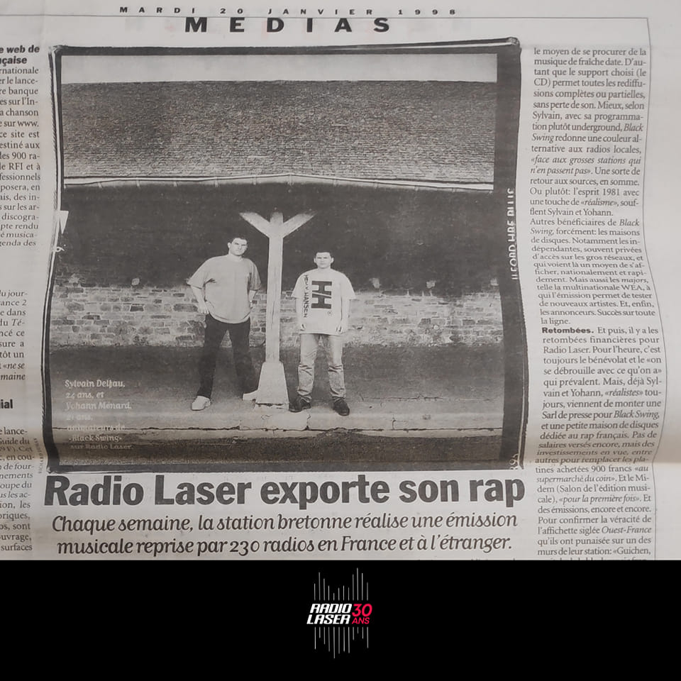 Sylvain Delfau (@sylvaindelfau) on Twitter photo 1998, notre émission Black Swing se diffuse en France sur 230 radios. Le journaliste et réalisateur <a href="/davduf/">David Dufresne</a> (Un pays qui se tient sage) et le photographe Richard Dumas, viennent Guichen Pont-Réan pour <a href="/libe/">Libération</a> #30ansRadioLaser 🙏#hiphop <a href="/RadioLaser/">Radio Laser</a> 1998, notre émission Black Swing se diffuse en France sur 230 radios. Le journaliste et réalisateur <a href="/davduf/">David Dufresne</a> (Un pays qui se tient sage) et le photographe Richard Dumas, viennent Guichen Pont-Réan pour <a href="/libe/">Libération</a> #30ansRadioLaser 🙏#hiphop <a href="/RadioLaser/">Radio Laser</a>