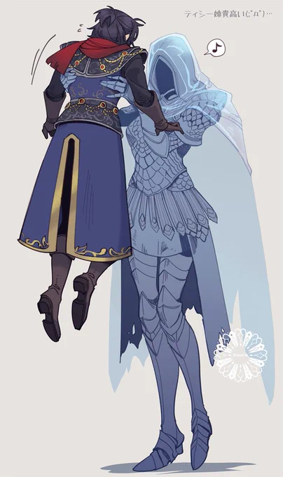 ティシー姉貴…鎧かっこよすぎる😭
#ELDENRING  #EldenRingFanart 