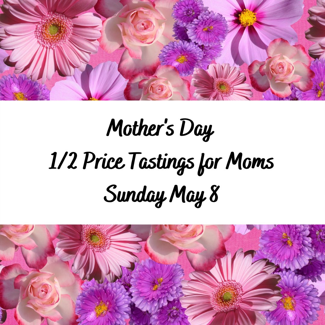 FabbioliWines's tweet photo. Happy Mother's Day! 💐🌹🌷 1/2 price tastings for all Moms and a beautiful everlasting rose while supplies last.
#mothersday2022 #mothersday22 #mothersday #winetasting #leesburgwinery #leesburgva  #fabbioliwines https://t.co/PhQ9JHgM6u