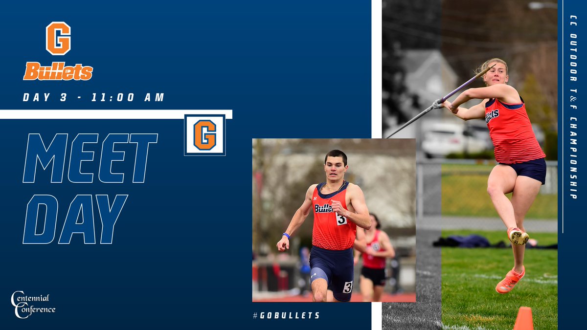 gburgbullets's tweet photo. 🔥MEET DAY🔥
@CentennialConf Outdoor Championship
📍 Collegeville, PA
⏰ 11:00 AM
📊 https://t.co/5D1KthdJY3
🖥️ https://t.co/QgK6IdZDQL
#GoBullets #BulletsTrack #CCTrack https://t.co/QIf9TUHrNJ