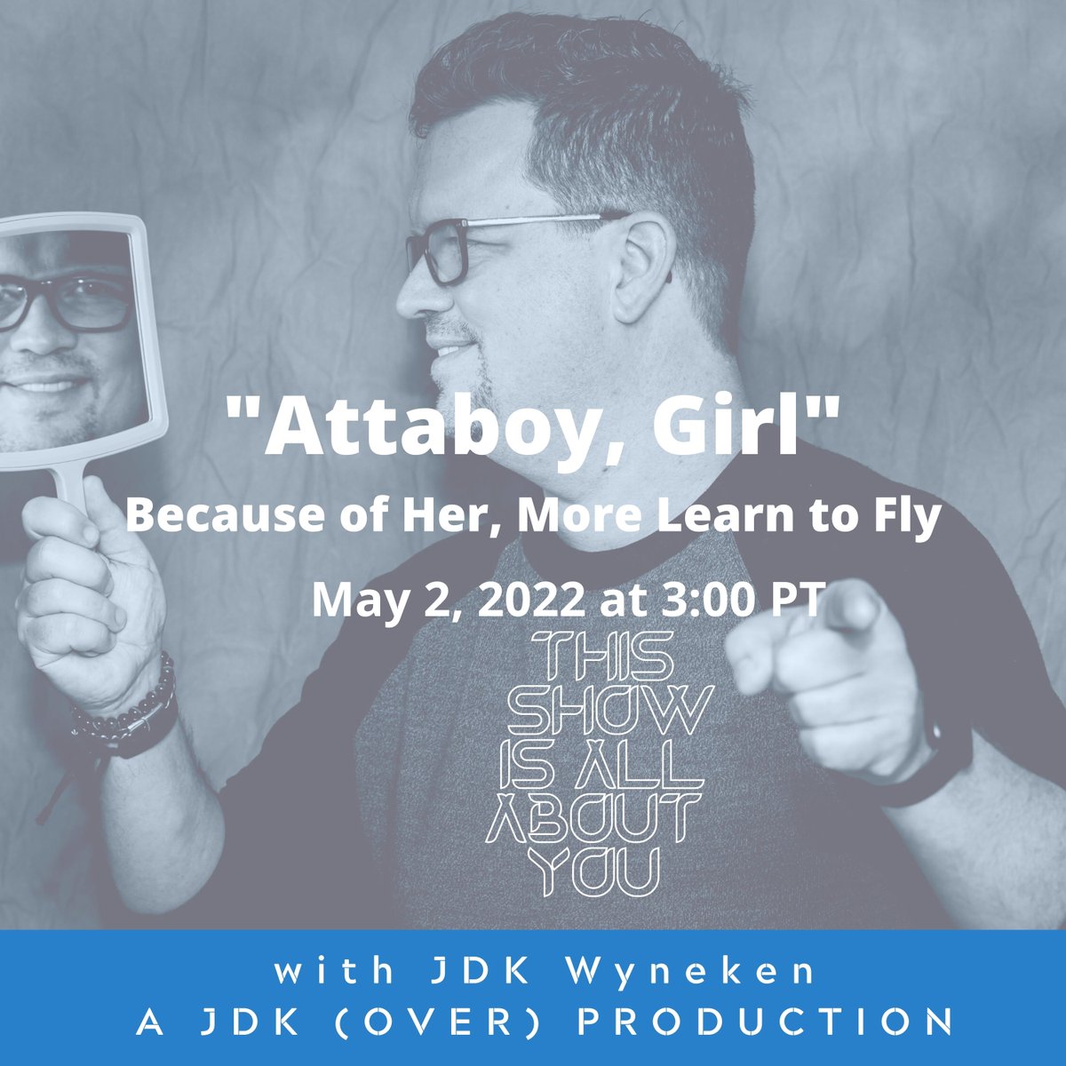 Check out the follow up post to last Monday's episode. If you missed the show, you can listen right from the site. Reach out with any comments, and be sure to catch the next episode on Monday, May 9 on <a href="/AM880KIXI/">AM 880 KIXI</a>  or as a podcast home. 

#WritingCommunity

wordsbyjdk.com/all-about-you/…