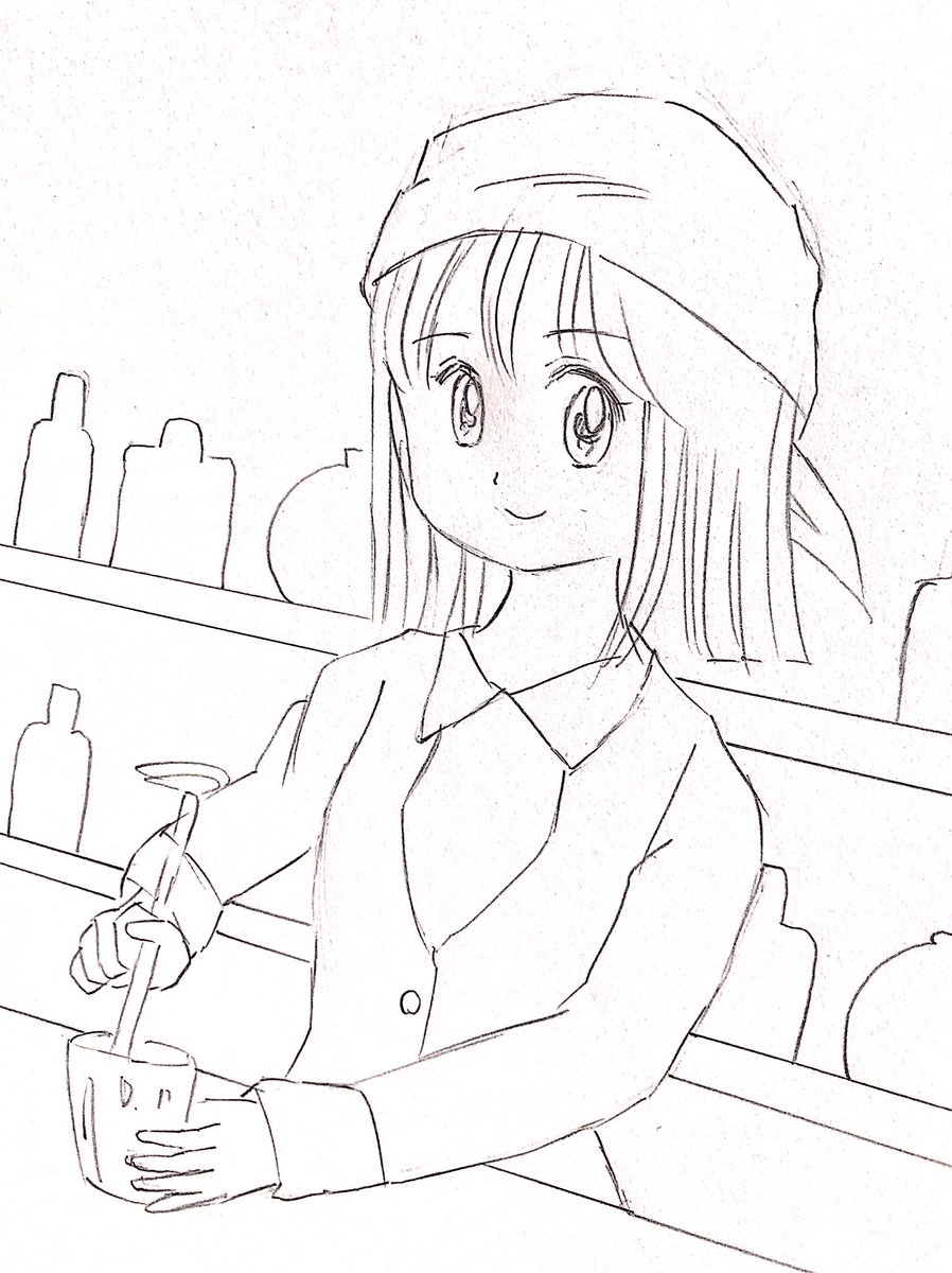 おやすみリッカちゃん 
#DQ9 #ドラクエ9 #リッカ #イラスト #絵柄が好みって人にフォローされたい 