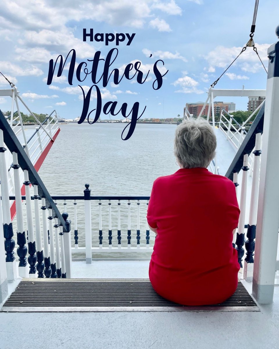 Happy Mother's Day from all of us here at the Savannah Riverboat! We hope to see some of you on our Brunch or Dinner Cruises today! ❤️⚓