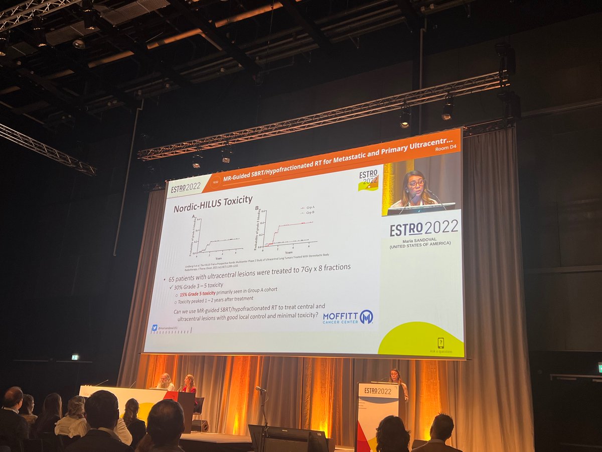 Stephen Rosenberg, MD (@sa_rosenberg) on Twitter photo Congrats <a href="/marisandoval151/">marisandoval1589</a> on a fantastic presentation at ESTRO on our UC lung experience with MRgRT! <a href="/viewray/">ViewRay</a> <a href="/MoffittRadOnc/">MoffittRadOnc</a> <a href="/MoffittNews/">Moffitt Cancer Center</a> #ESTRO2022 #radonc Congrats <a href="/marisandoval151/">marisandoval1589</a> on a fantastic presentation at ESTRO on our UC lung experience with MRgRT! <a href="/viewray/">ViewRay</a> <a href="/MoffittRadOnc/">MoffittRadOnc</a> <a href="/MoffittNews/">Moffitt Cancer Center</a> #ESTRO2022 #radonc