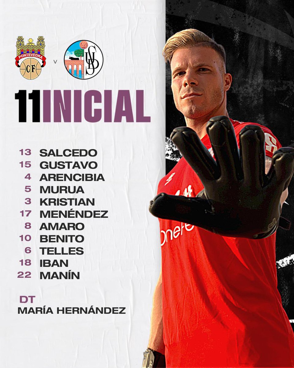 |ALINEACIÓN| ⚽️⚽️⚽️ 👉🏾 Salcedo; Gustavo, Arencibia, Murua, Kristian ...