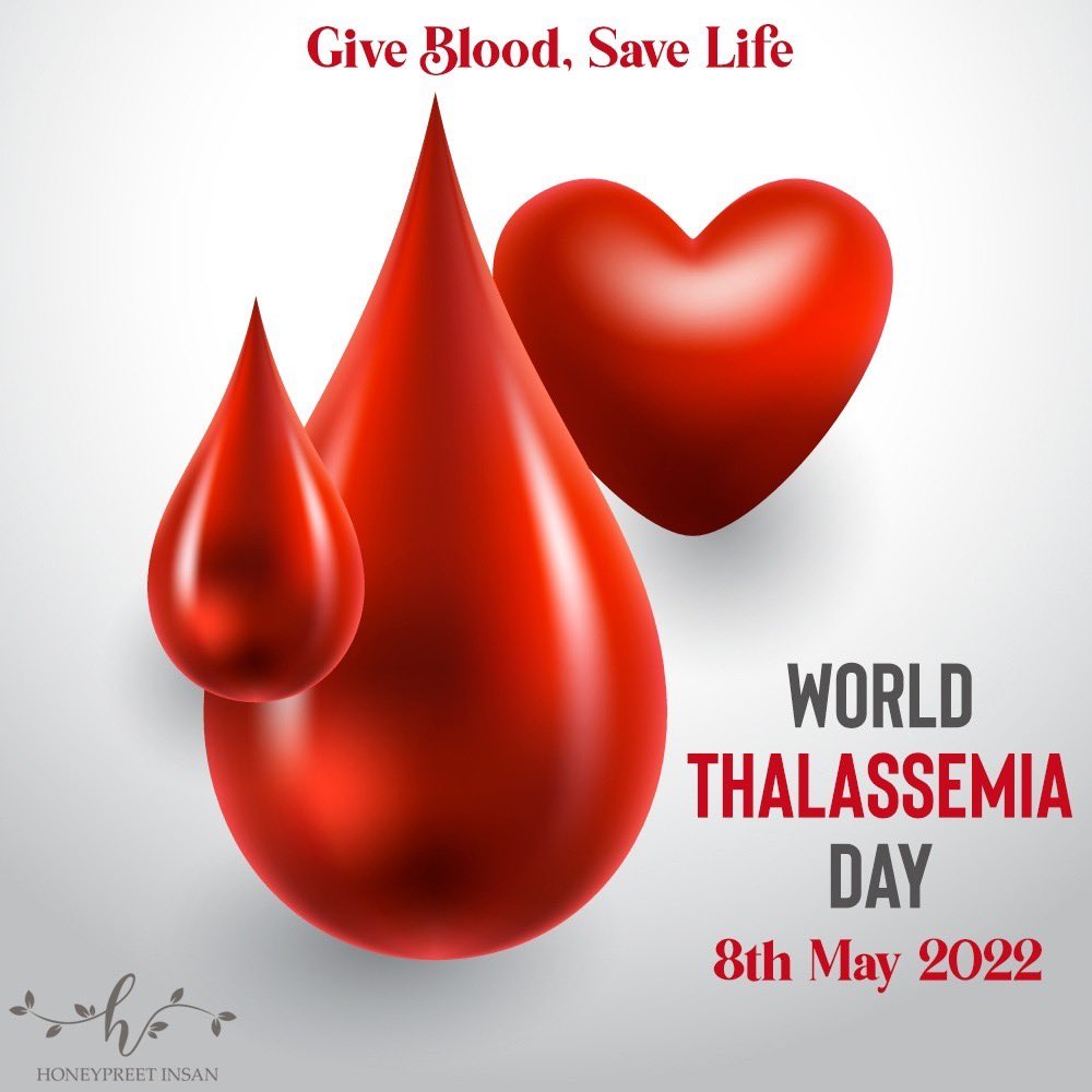 This #WorldThalassemiaDay, let us lift up people by helping them beat thalassemia with strong support & motivation. Our one step can save the entire life of someone.