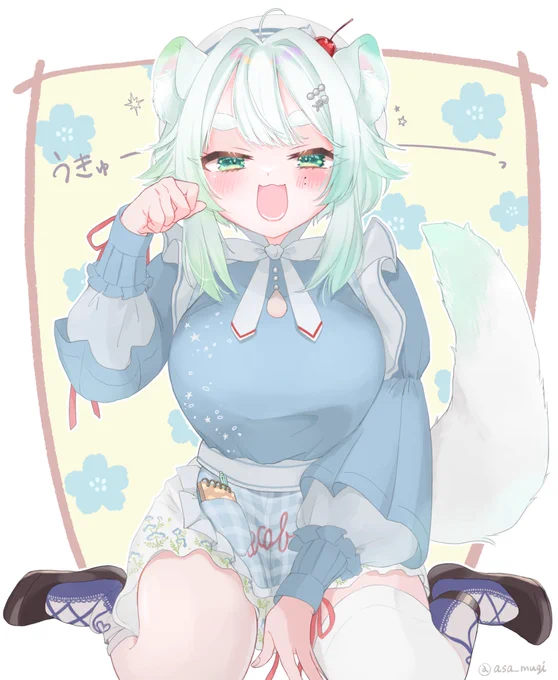 キャラデザが好みすぎる……根本凪さん…………………………#ねもあーと 