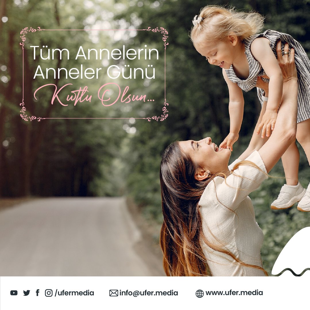 Tüm Annelerin, Anne Adaylarının, Babaanne ve Anneannelerin Günü Kutlu Olsun 👩‍👧‍👦🤰🤱🎀😇✌🏻
.
#anne #annelergünü #annelergünühediyesi #8mayısannelergünü #ufer #ufermedia
