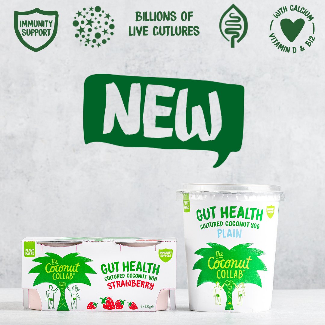 The Coconut Collab (@coconutcollab) on Twitter photo We've gut some good news... INTRODUCING OUR GUT HEATH YOGS!
Available in <a href="/sainsburys/">Sainsbury's</a> now! We've gut some good news... INTRODUCING OUR GUT HEATH YOGS!
Available in <a href="/sainsburys/">Sainsbury's</a> now!