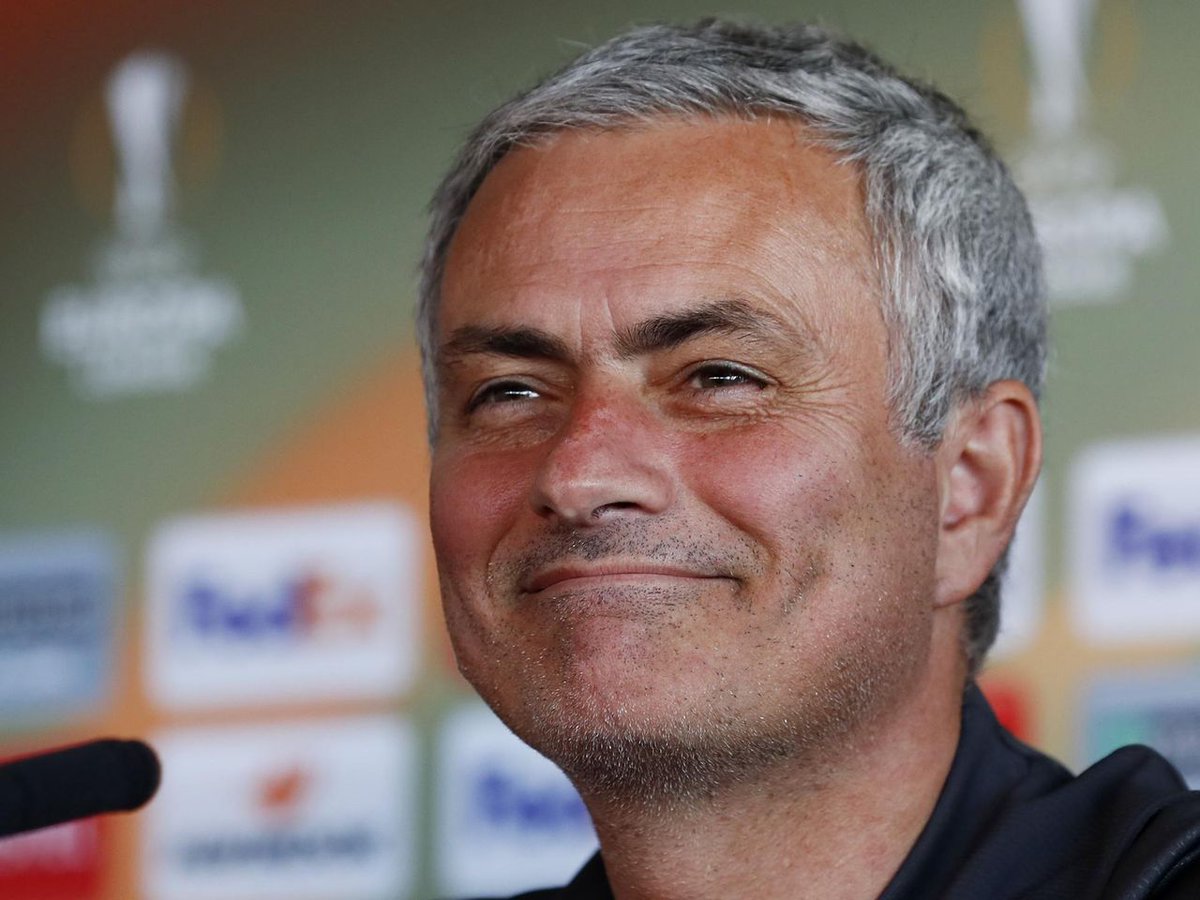 sportbible's tweet photo. Jose Mourinho: 🗣️ "If I tell you, for example, that I consider one of the best jobs of my career was to finish second with Manchester United in the Premier League, you will say, 'this guy is crazy.' I keep saying this because people don't know what is going on behind the scenes." https://t.co/Hlq8q9LL7l