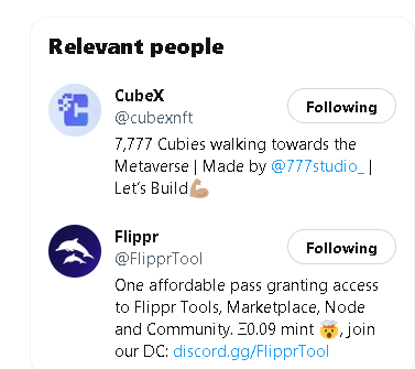 MeWillyoumarry's tweet photo. @cubexnft @FlipprTool @JUNKRAT0001 
@YakayaAja 
@CORKI0003 
@DrHabbabi 
@FlipprTool https://t.co/kEYTpTG3cZ