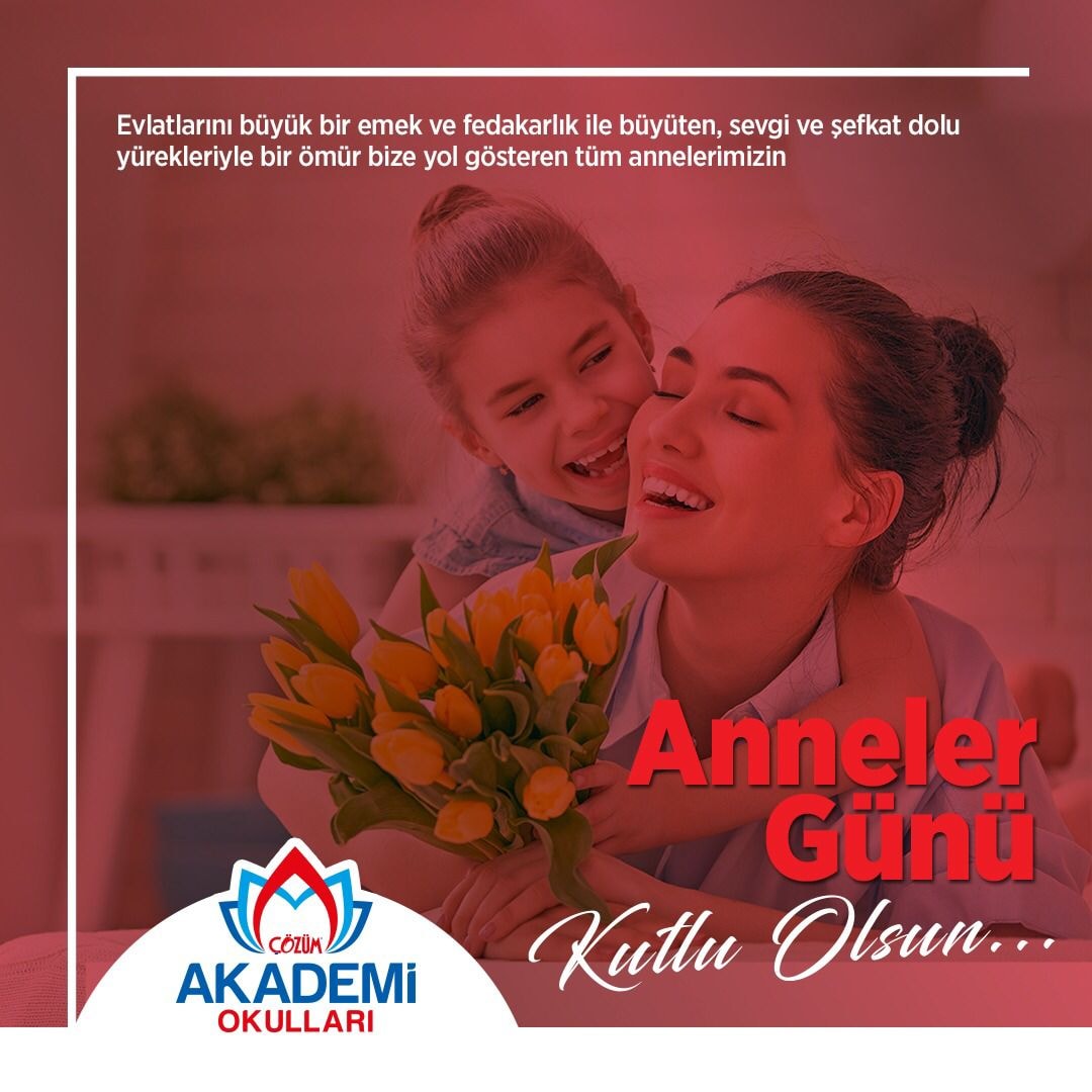 Evlatlarını büyük bir emek ve fedakarlık ile büyüten, sevgi ve şefkat dolu yürekleriyle bir ömür bize yol gösteren tüm annelerimizin #AnnelerGünü kutlu olsun.💐

#Gaziantep
#ÇözümAkademiOkulları
#Bizimakademi #lgs #tyt #ayt #özelokul #Kurs