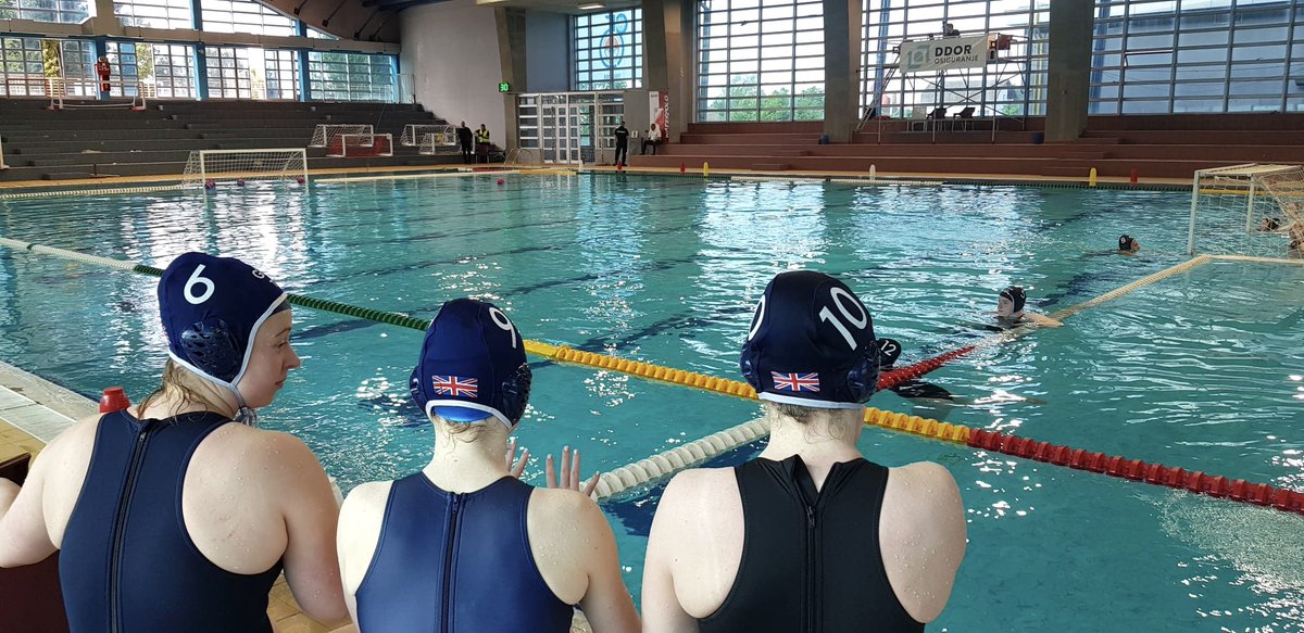 ENGWaterPolo's tweet photo. Led by co-captains, Rosie Huck &amp; Kathy Rogers, the GBR women’s development squad has ended its Danube League season with a gutsy win v Split’s VK Jadran 11-10. 

Having lost to Jadran previously, coaches &amp; team are delighted with progress and looking forward to next year’s event! https://t.co/9LLFfIosKA