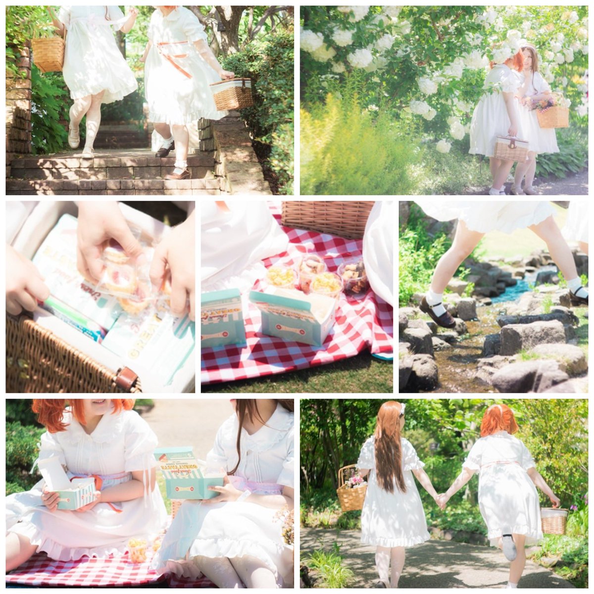 ※cos 捏造衣装

天気良くてめっちゃピクニック日和だった思い出〜☀️

photo：@mmksn33