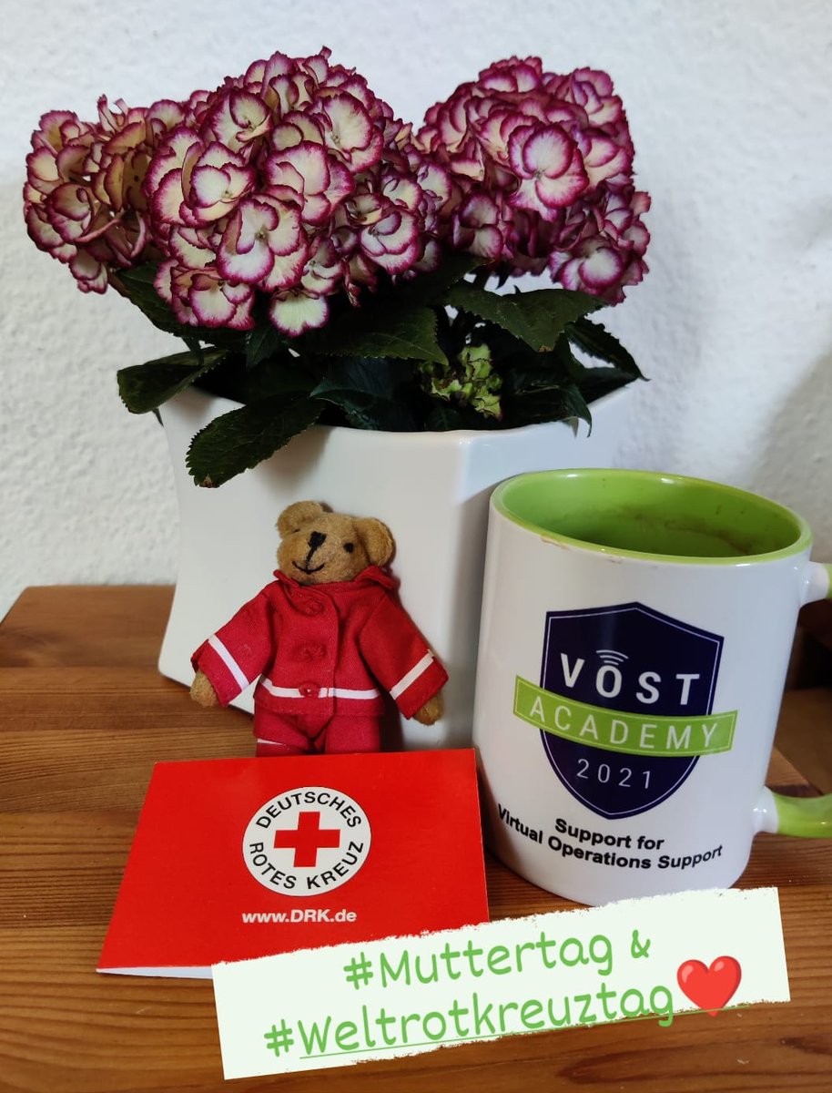 Wir wünschen Euch einen schönen #Muttertag und sagen DANKE❤️und DANKE auch an alle, die sich im Sinne Henry Dunant, dem Gründer des Rotes Kreuzes und dessen Ehrentag heute ist, engagieren  #Weltrotkreuztag  ❤️DANKE❤️
#VOSTacademy #VOST #DANKE
