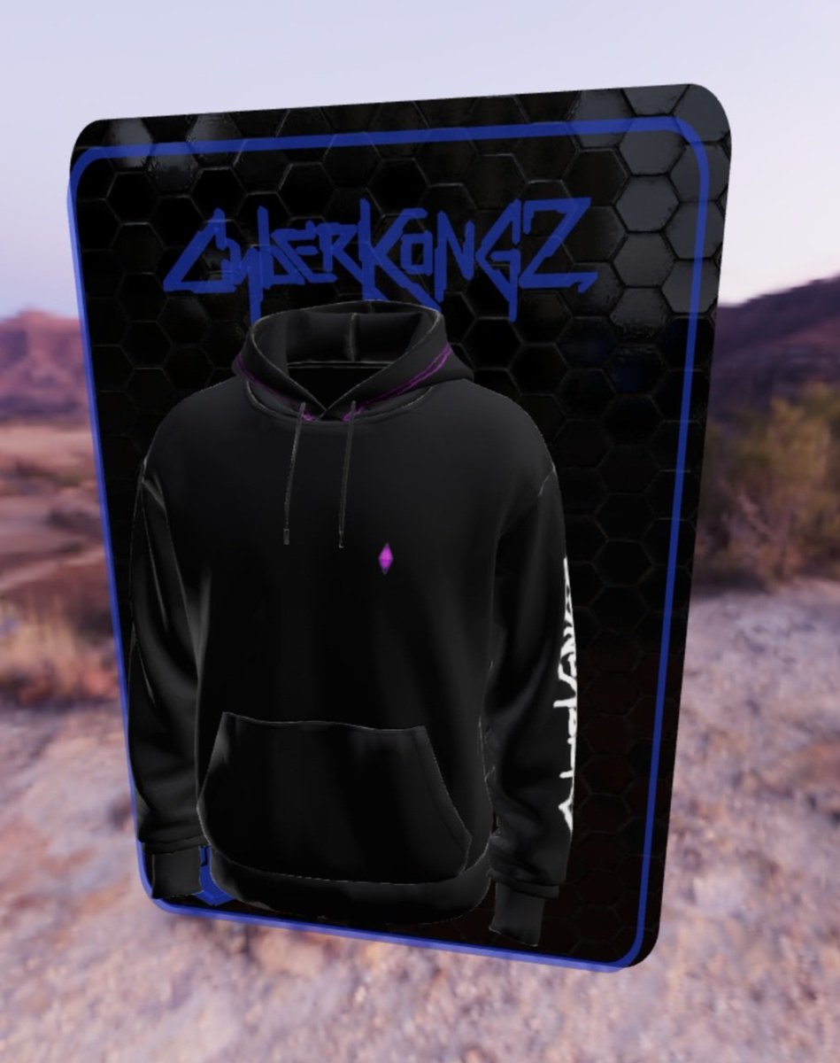 WallaceNFTs's tweet photo. Y'ALL LOVE THE HOODIES SO HERES ANOTHER HOODIE COMPETITION 😎

To enter:
☑️Like this post 
☑️Follow @WallaceNFTs and @CyberKongz
☑️retweet this post

I'll draw the winner in a couple of days! Good Luck !OOH ❤️🦍 https://t.co/PtDsViA2vW https://t.co/TMutTQZ73T
