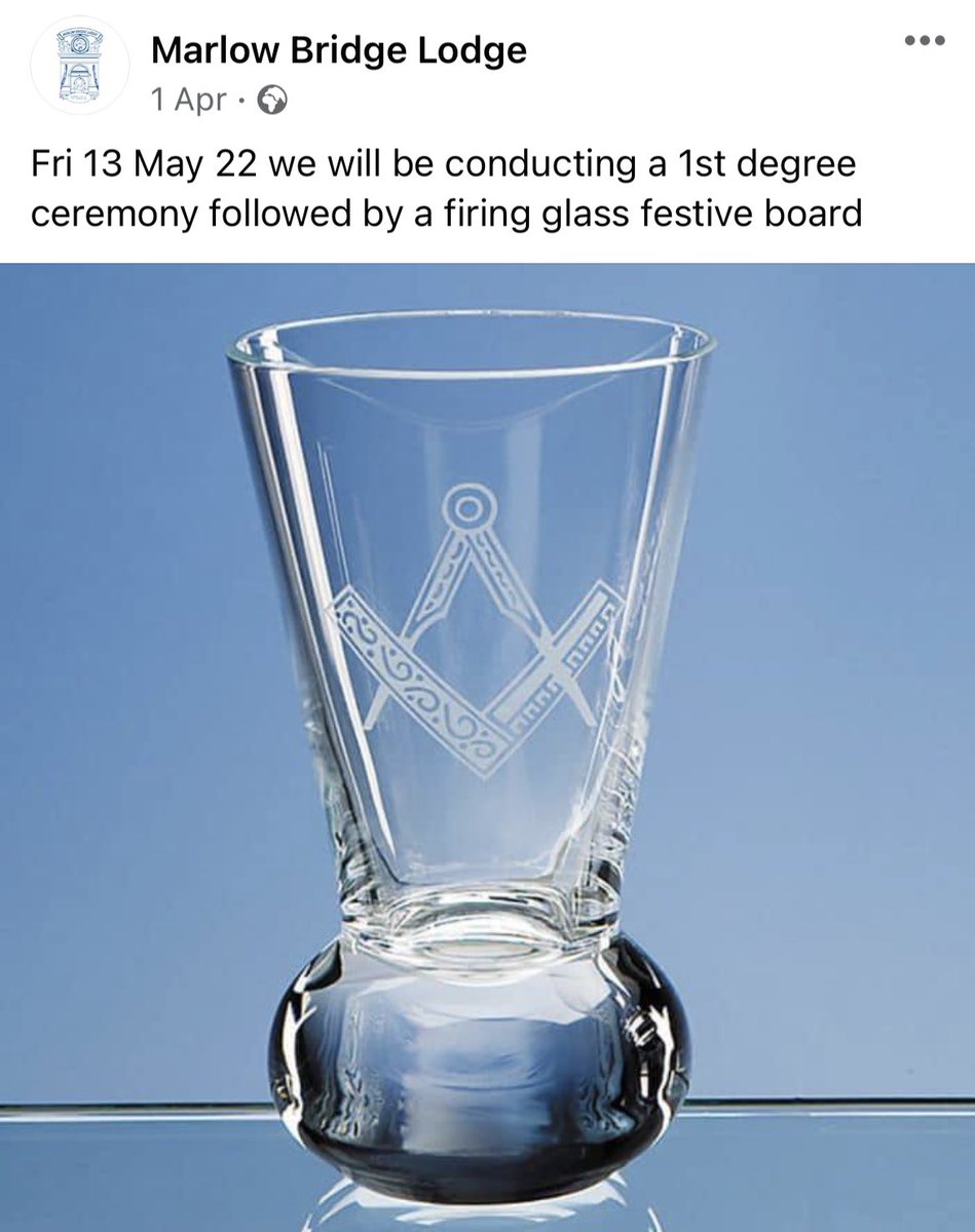 Our good friend, W.Bro Jason Perry, former ⁦<a href="/HCav1660/">Household Cavalry</a>⁩ and WM of Marlow Bridge Lodge extends an invite to his Lodge for a 1st Degree ceremony and Firing Glass Festive Board. All interested can book in through their Lodge Facebook page or website: marlowbridgelodge.co.uk