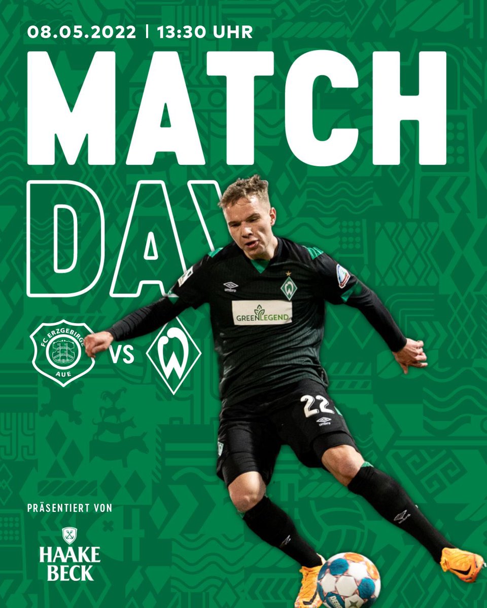 wb_norge's tweet photo. MATCHDAY ⚽️⚽️⚽️

FC Erzgebirge Aue ➖ Werder

⏰ 1️⃣3️⃣:3️⃣0️⃣

#auesvw #werder #blnor https://t.co/KagaHsEfhr