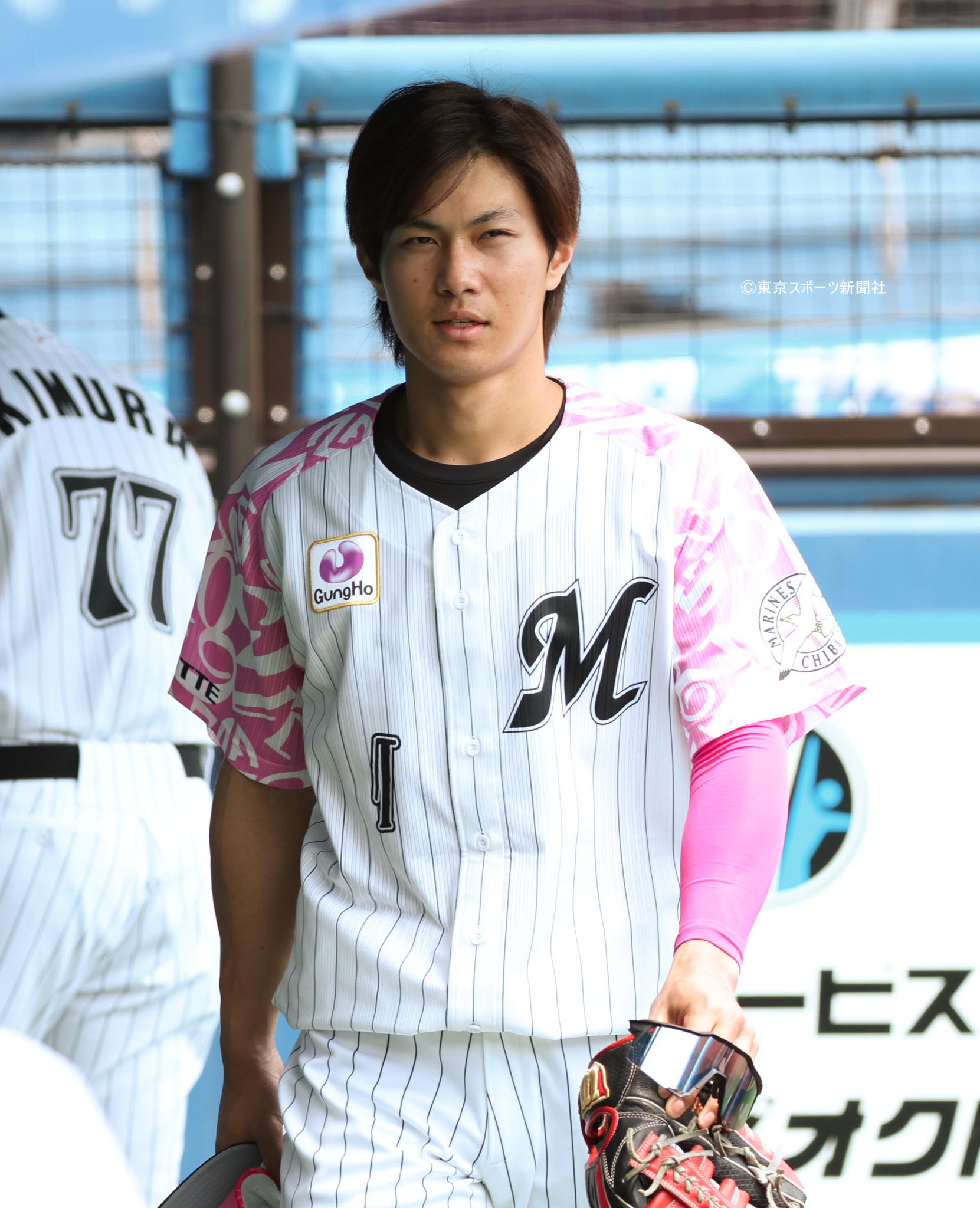 079　最終値下げ　プロ野球　藤原恭大　タワレコ　タオル　マリーンズ 079 最終値下げ プロ野球 藤原恭大 タワレコ タオル マリーンズ