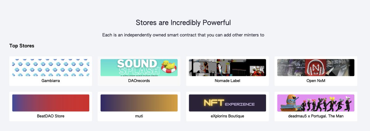 Bitte (@bitteprotocol) on Twitter photo Congrats to <a href="/gambiarranear/">Gambiarra Near</a> for heading our top stores w/ the highest transaction value on Mintbase this month🎉
& our kudos also to <a href="/DAOrecords_/">DAOrecords</a> <a href="/nomadelabel/">Dragomir Artenie x NL</a> <a href="/nxmlive/">NxM (🎵,🎵)</a> <a href="/beatdaonear/">BeatDAO</a> <a href="/CollectiveMuti/">muti.collective</a> <a href="/eXplorins/">eXplorins</a> <a href="/deadmau5/">Goat lord</a> following closely for that first spot 🚀 LFG! Congrats to <a href="/gambiarranear/">Gambiarra Near</a> for heading our top stores w/ the highest transaction value on Mintbase this month🎉
& our kudos also to <a href="/DAOrecords_/">DAOrecords</a> <a href="/nomadelabel/">Dragomir Artenie x NL</a> <a href="/nxmlive/">NxM (🎵,🎵)</a> <a href="/beatdaonear/">BeatDAO</a> <a href="/CollectiveMuti/">muti.collective</a> <a href="/eXplorins/">eXplorins</a> <a href="/deadmau5/">Goat lord</a> following closely for that first spot 🚀 LFG!