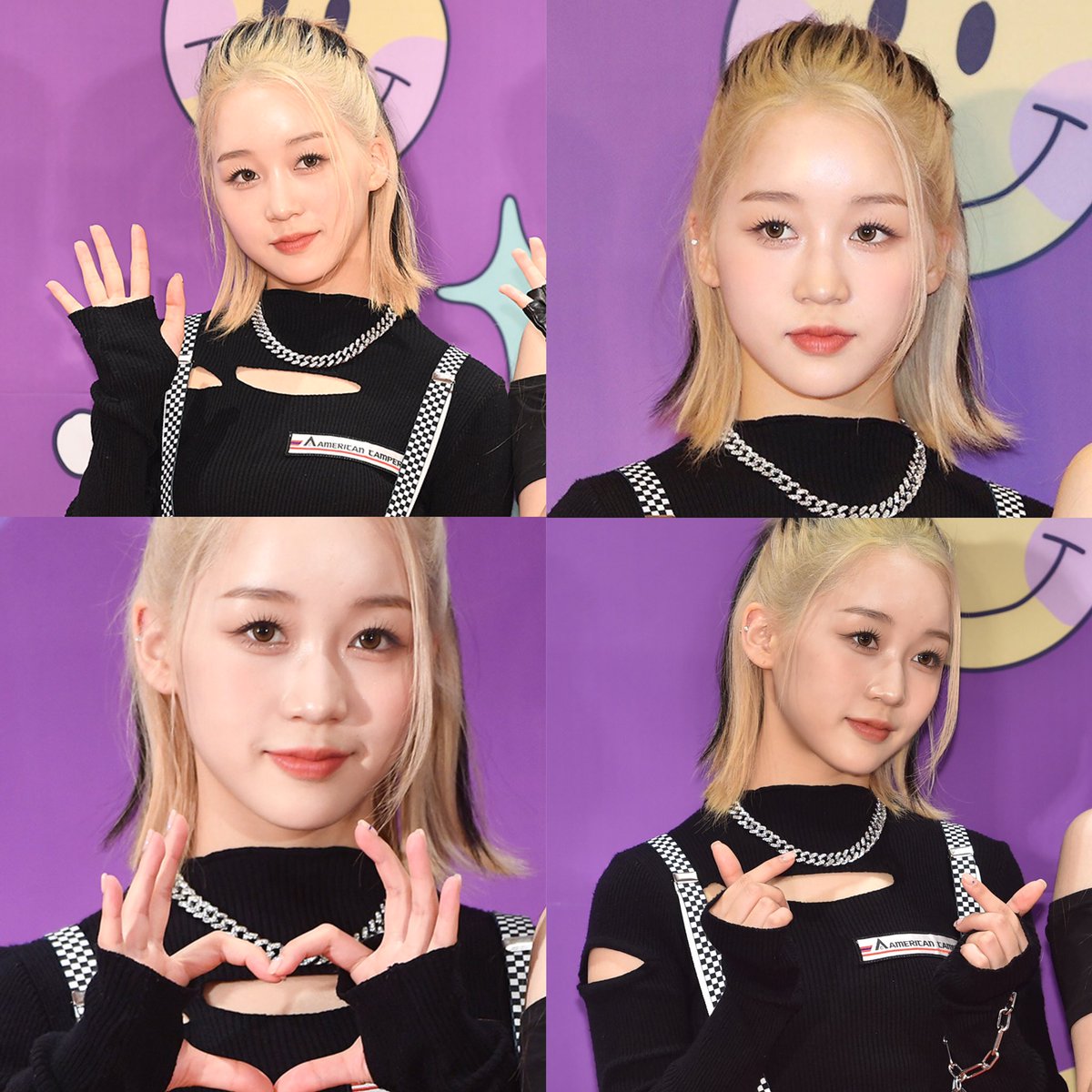 8 May 2022 - Seoul, South Korea : Hikaru from Japan, K-Pop girl group Kep1er,  arrived photo call for the 'KCON 2022 Premiere in Seoul' at CJ ENM Center  in Seoul, South