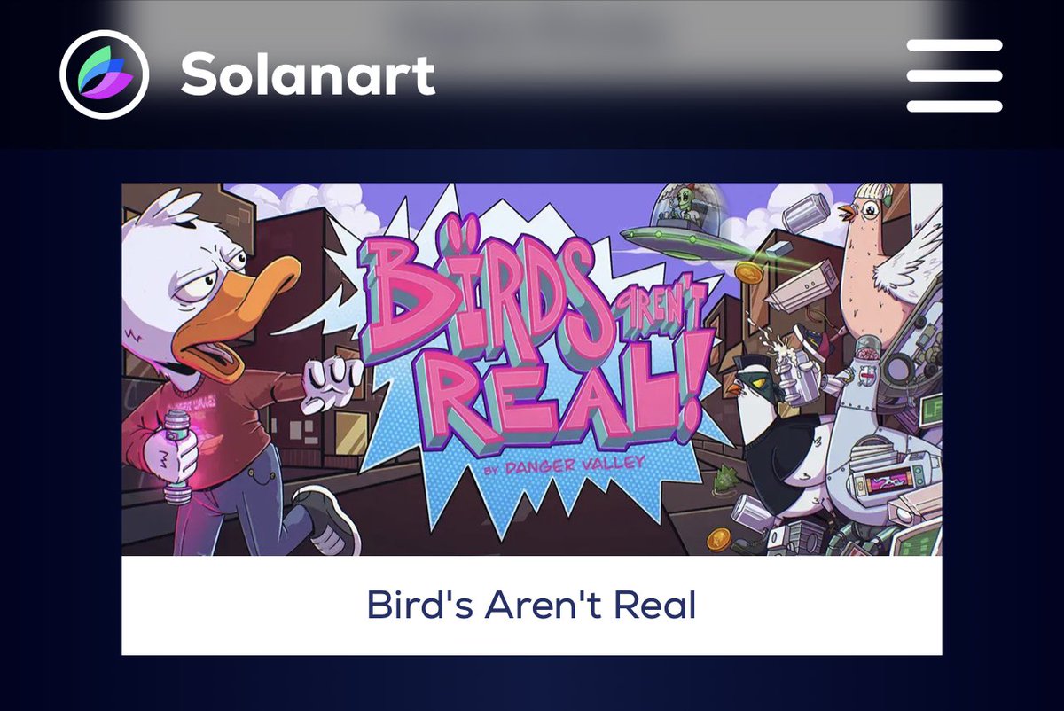 danger_valley's tweet photo. First secondary marketplace for Pigeons is confirmed. We will be listed on @SolanartNFT! https://t.co/bfJVNZrau4
