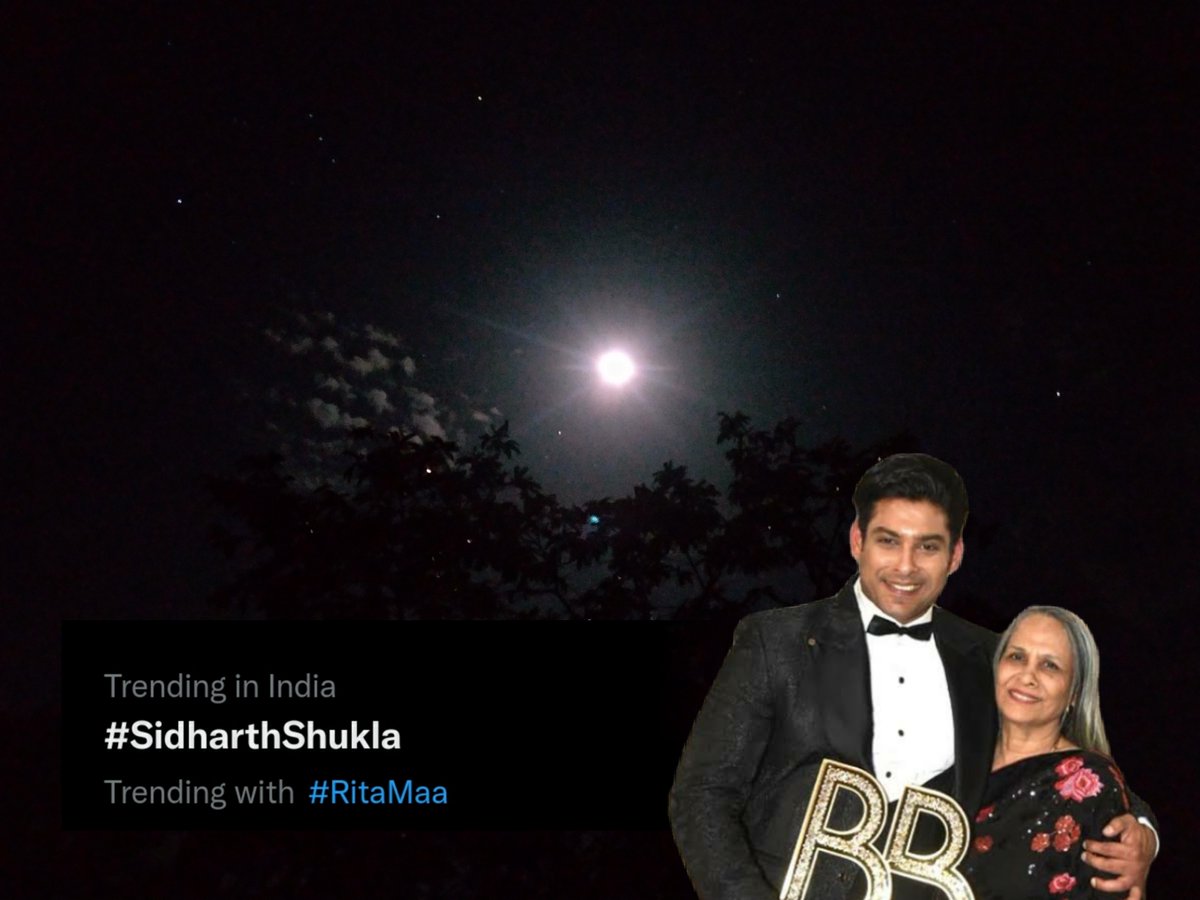 They are together on Mother's day.🕊️✨
 | #SidharthShukla | #RitaMaa  |
