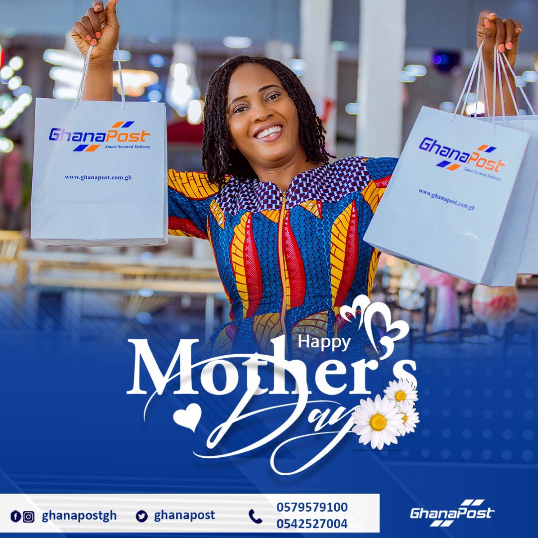 ghanapost_'s tweet photo. We celebrate all mothers.
You are the best superheroes.
Happy Mother's Day, we love you ❤️❤️❤️.
#GhanaPost #MothersDay #MothersDay2022 #MothersLove #MothersLoveIsForever #MothersDayGift #MothersDaySpecial #24Hrs #CourierService #CourierServiceExpress #24HrsDelivery #Speedlink https://t.co/r12D2ccRnD
