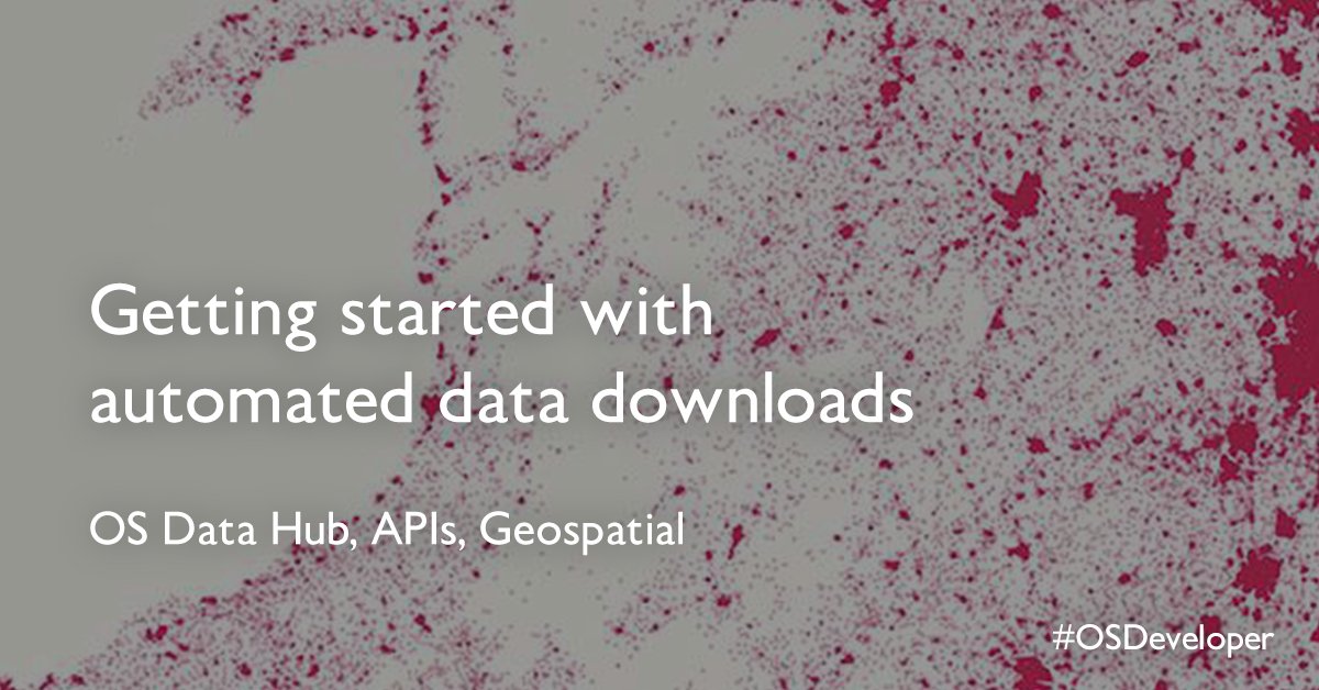 OrdnanceSurvey's tweet image. Data is growing at a rapid pace, and so is the complexity of managing it.
Learn how to retrieve, extract and understand large volumes of data through automated downloads: ow.ly/QNrs50J1Y1a
#OSDeveloper