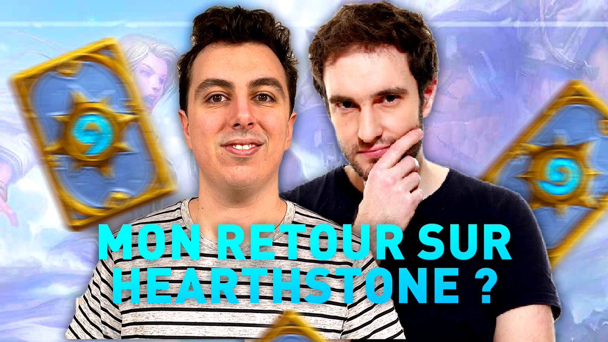 ArmaTorlk's tweet photo. Ma nouvelle série YouTube avec un invité ! Cette semaine @TheFishou pour un retour sur Hearthstone qui fait plaisir sur cette vidéo ! https://t.co/PTCcgFN9ti #admettons https://t.co/Q11Igav65s