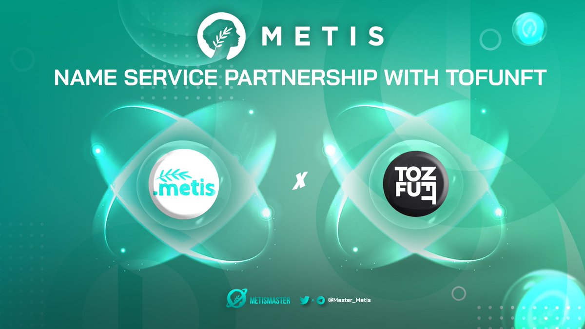 0xMilady99's tweet photo. 🚨 Partnership announcement 🚨

@MetisDomains  listed and verified on @tofuNFT the largest multichain NFT marketplace

👉Mint Now: https://t.co/oKOru6i7hw
#MetisDAO $METIS #Web3 https://t.co/6bTvXdAhxy