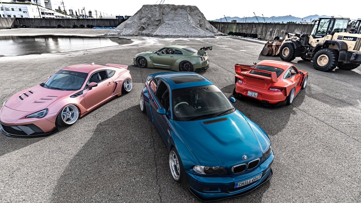 dik_szk's tweet photo. チーム結成しました🙏
チーム名
【 LOWJACK 】
・@ks1230r35 
・@mkrpy_21 
・@Gucci_E46M3 
ガンガンイベント行きますので
お声かけ宜しくお願いします👌
ともき君写真ありがとう😍 https://t.co/cuECjk0olv