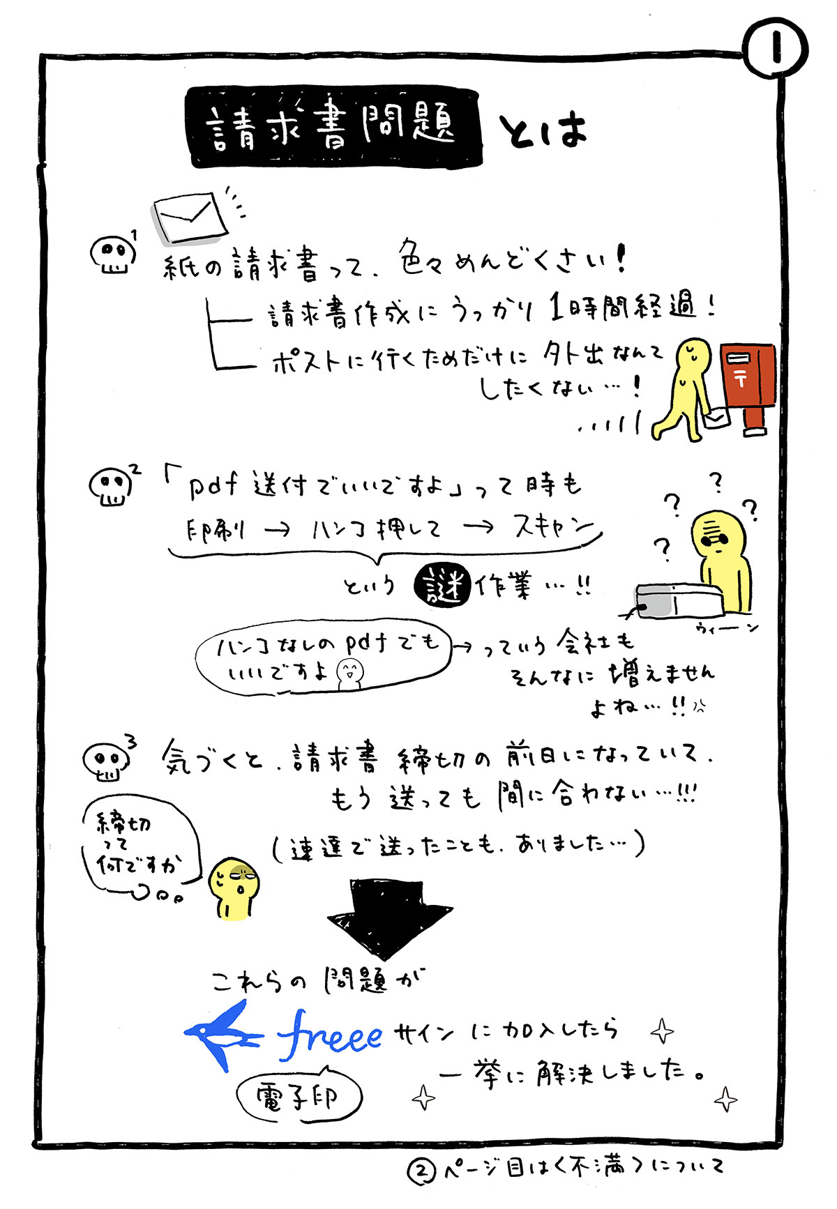 公式 Freeeサイン Freeeサインのサービスを分かりやすく紹介していただきました タテノカズヒロ様 ありがとうございます Freeeサインからは何もお渡ししておりません笑 Twitter